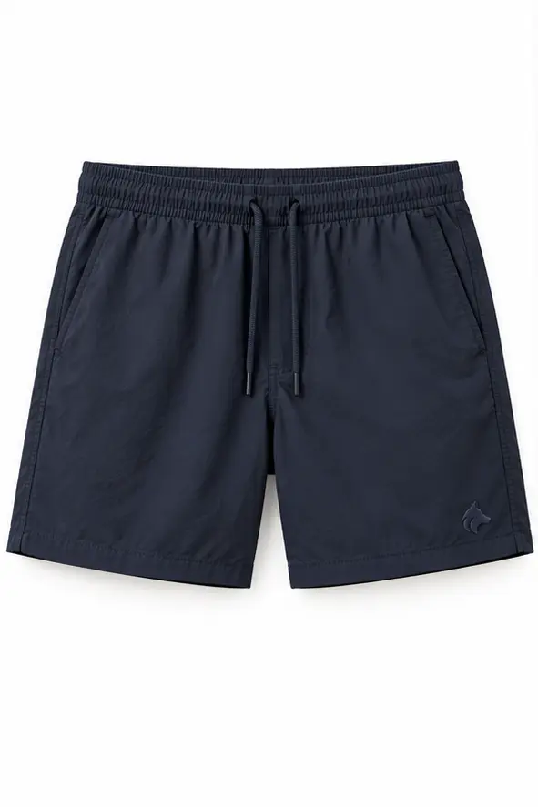 Bermuda de lazer Laurent Richard, marinho, produto isolado