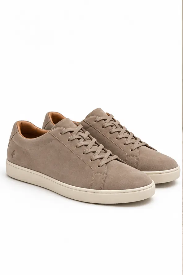 Casual Laurent Richard, taupe, produto isolado